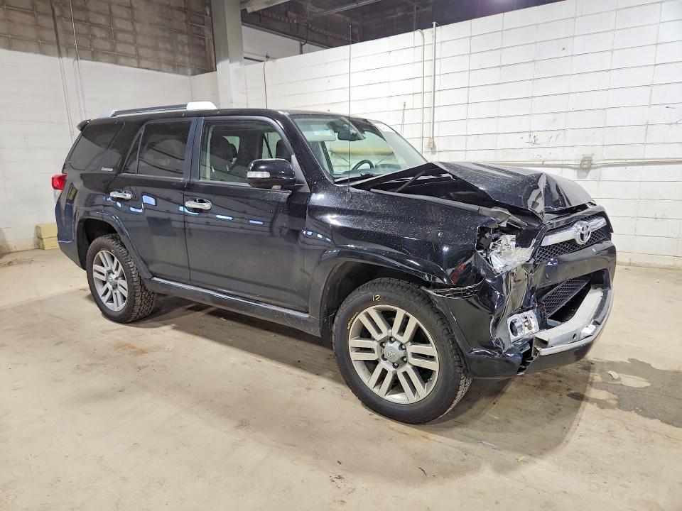 2010 Toyota 4runner VIN JTEBU5JR1A5032771 COPART salvage auction — FRONT END, Mn - Cert Of Title-Salvage, sold $9,400 on 2026-07-02 (photo 4)