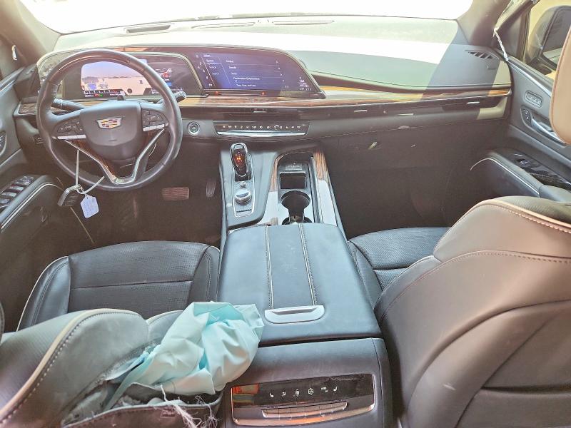 2024 Cadillac Escalade VIN 1GYS4BKL5RR317761 COPART salvage auction — SIDE, Tx - Salvage Vehicle Title, sold $32,500 on 2026-07-08 (photo 8)