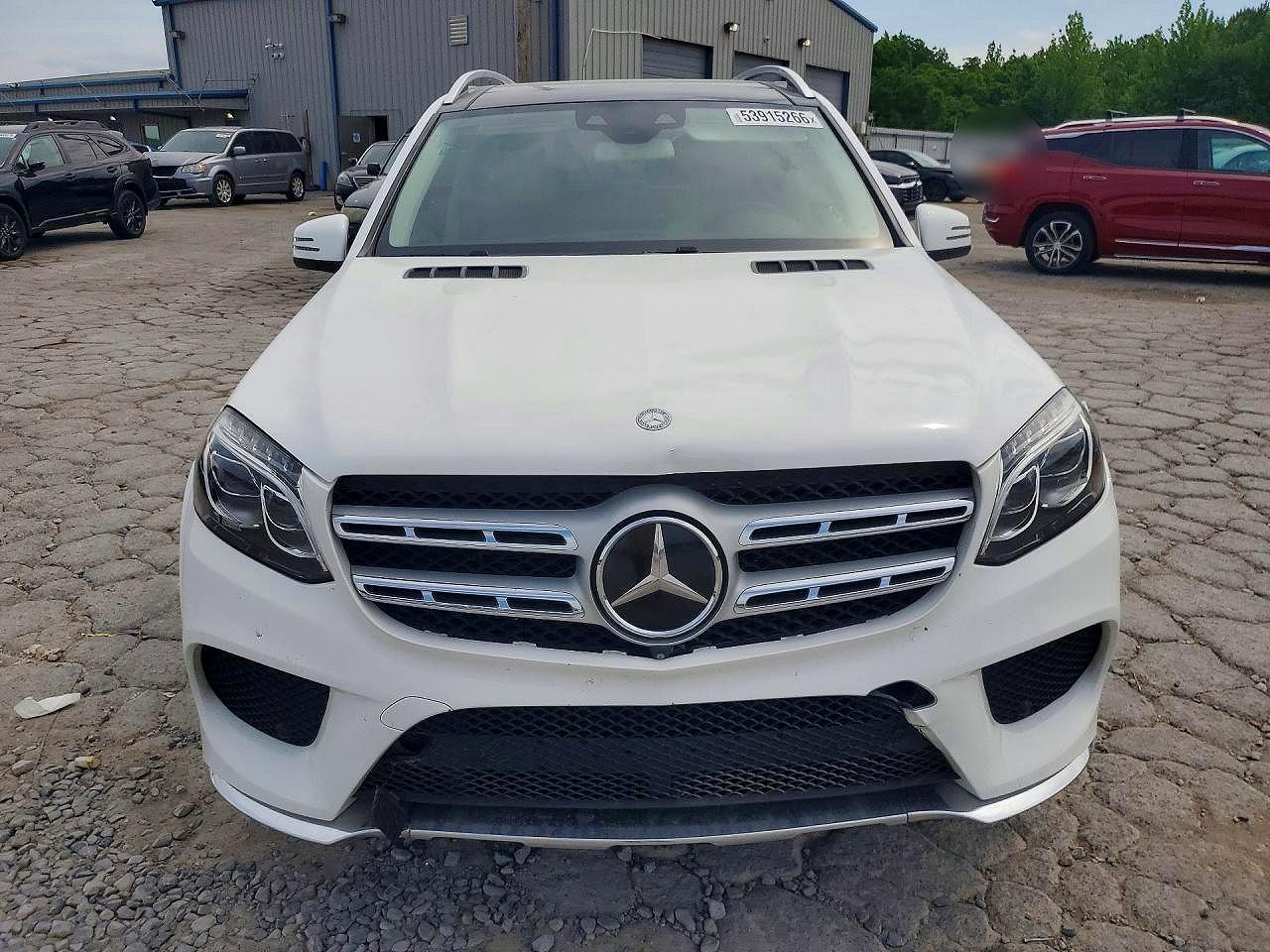 2017 Mercedes-Benz GLS-Class VIN 4JGDF7DE9HA890384 COPART salvage auction — Side, TN - CERTIFICATE OF TITLE (P), sold $9,000 on 2026-07-09 (photo 5)
