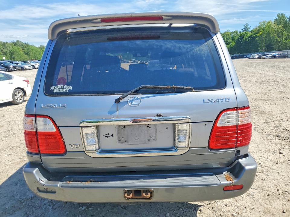 2003 Lexus Lx 470 VIN JTJHT00W033526904 COPART salvage auction — NORMAL WEAR, Ma - Certificate Of Title, sold $2,550 on 2026-07-06 (photo 6)