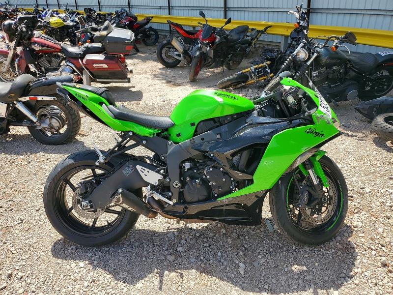 2025 Kawasaki Zx636 VIN JKBZXJJ12SA020074 COPART salvage auction — ALL OVER, OK - CERT OF TITLE-SALVAGE, sold $800 on 2026-07-23 (photo 1)