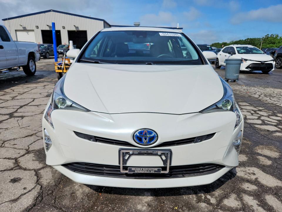 2018 Toyota Prius VIN JTDKARFU5J3063387 COPART salvage auction — HAIL, Mo - Salvage Certificate Of Title, sold $250 on 2026-07-29 (photo 5)