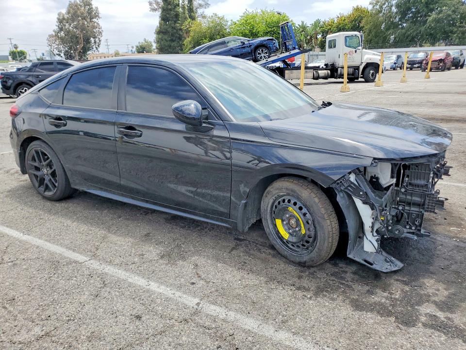 2024 Honda Civic VIN 19XFL2H89RE009940 COPART salvage auction — FRONT END, Ca - Salvage Certificate, sold $7,100 on 2026-08-25 (photo 4)