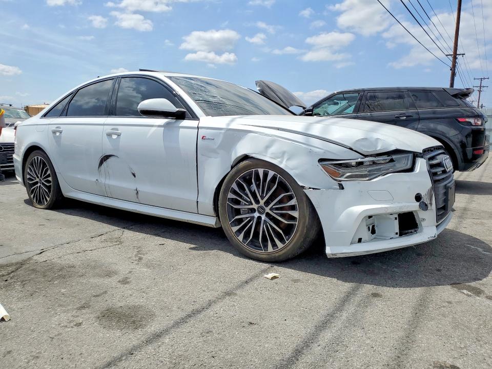 2018 Audi A6 VIN WAUG3AFC0JN007240 COPART salvage auction — FRONT END, Ca - Dis/Dlr/Exp Only Salvage Cert, sold $4,300 on 2026-07-30 (photo 4)