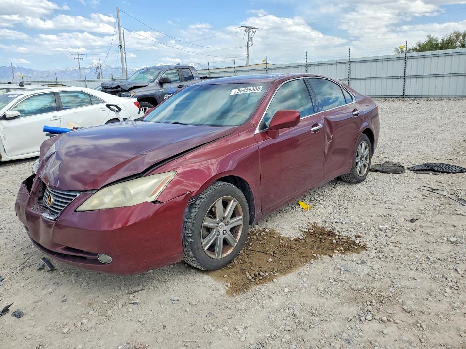 2007 Lexus Es 350 VIN JTHBJ46GX72061144 COPART salvage auction — FRONT END, Ut - Salvage Certificate, sold $350 on 2026-07-31 (photo 1)