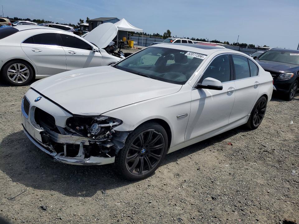 2015 BMW 5er VIN WBAXA5C53FD691295 COPART salvage auction — FRONT END, Salvage Title, sold $1,550 on 2026-07-14 (photo 1)
