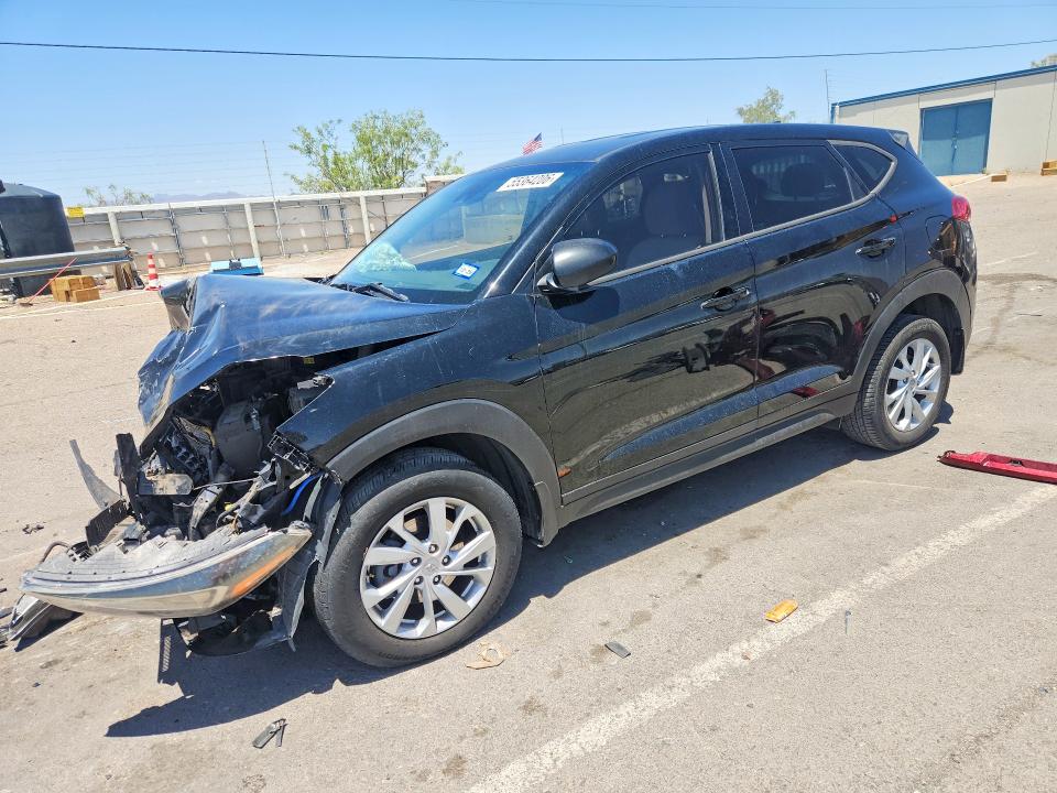 2020 Hyundai VIN KM8J23A41LU155165 COPART salvage auction — FRONT END, Tx - Salvage Vehicle Title, sold $675 on 2026-07-06 (photo 1)
