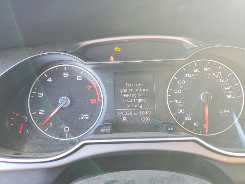 2013 Audi A4 VIN WAUBFAFL8DN044090 COPART salvage auction — FRONT END, Ia - Cert Of Title-Salvage Title, sold $2,050 on 2026-07-03 (photo 9)