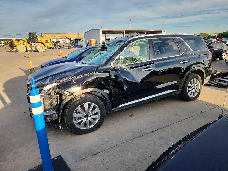 2024 Hyundai Palisade VIN KM8R2DGE4RU716265 COPART salvage auction — ROLLOVER, Fl - Certificate Of Destruction (P), sold $5,800 on 2026-07-09 (photo 1)