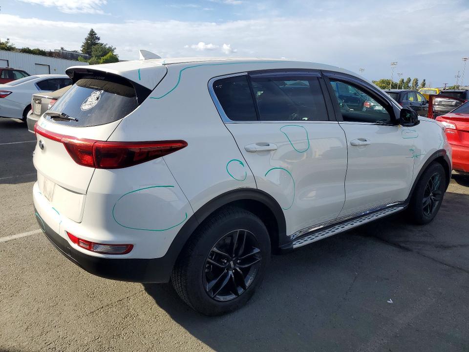 2019 Kia VIN KNDPMCAC6K7508108 COPART salvage auction — FRONT END, Ca - Salvage Certificate, sold $2,900 on 2026-07-10 (photo 3)