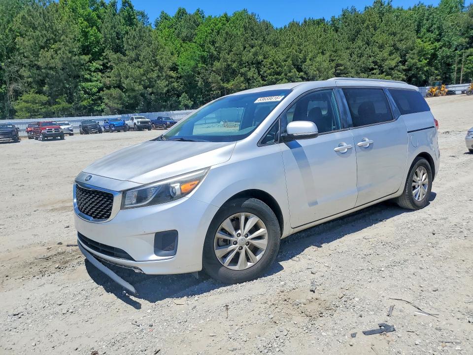2016 Kia SEDONA VIN KNDMB5C18G6163208 COPART salvage auction — MECHANICAL, Ga - Certificate Of Title, sold $950 on 2026-07-29 (photo 1)