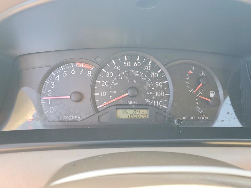 2008 Toyota Corolla VIN 1NXBR32E58Z022391 COPART salvage auction — REAR END, Tx - Salvage Vehicle Title, sold $1,900 on 2026-07-02 (photo 9)