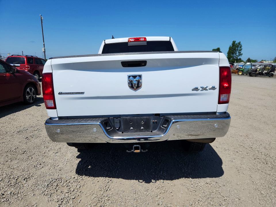 2018 Ram 1500 VIN 1C6RR7GT7JS104665 COPART salvage auction — FRONT END, Or - Salvage Title Certificate, sold $200 on 2026-07-21 (photo 6)