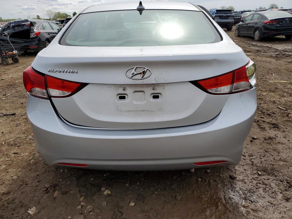 2013 Hyundai VIN KMHDH4AE9DU842227 COPART salvage auction — SIDE, Il - Salvage Certificate, sold $475 on 2026-07-07 (photo 6)