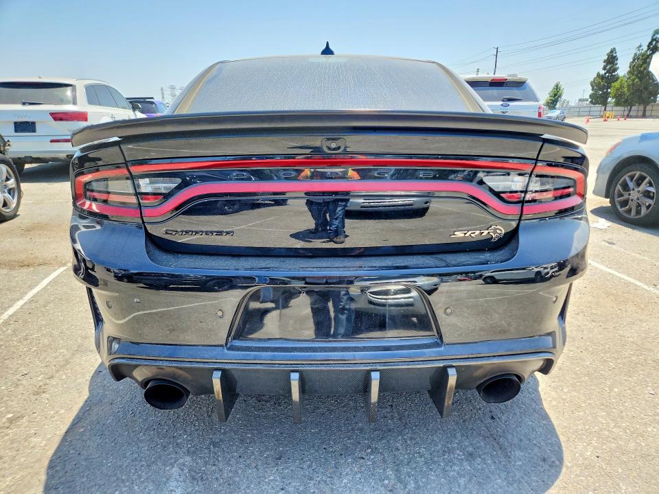 2022 Dodge Charger VIN 2C3CDXL97NH121832 COPART salvage auction — FRONT END, CA - SALVAGE CERTIFICATE, sold $42,750 on 2026-07-30 (photo 6)