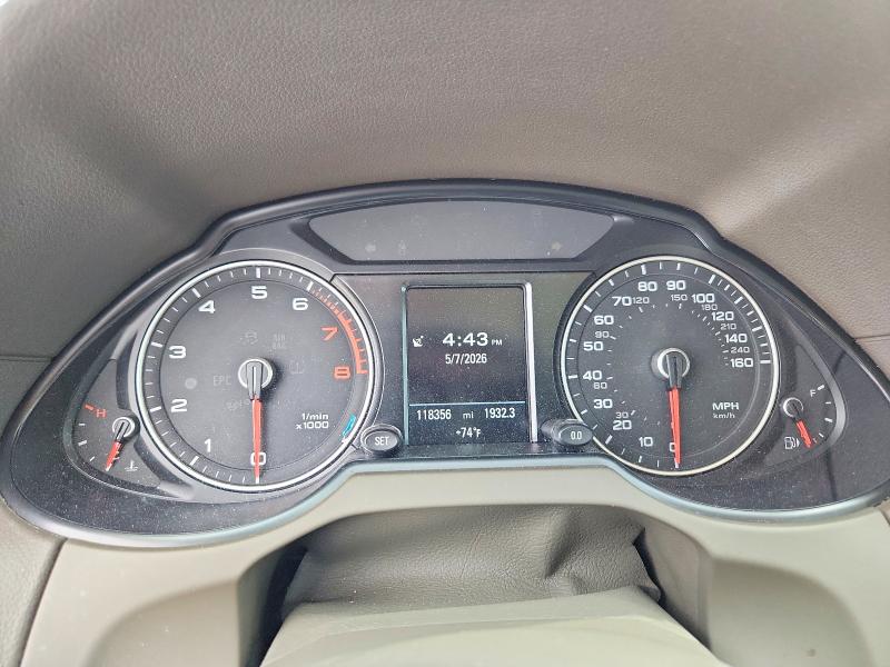 2016 Audi VIN WA1L2AFP0GA104326 COPART salvage auction — FRONT END, Tx - Salvage Vehicle Title, sold $3,350 on 2026-07-09 (photo 9)
