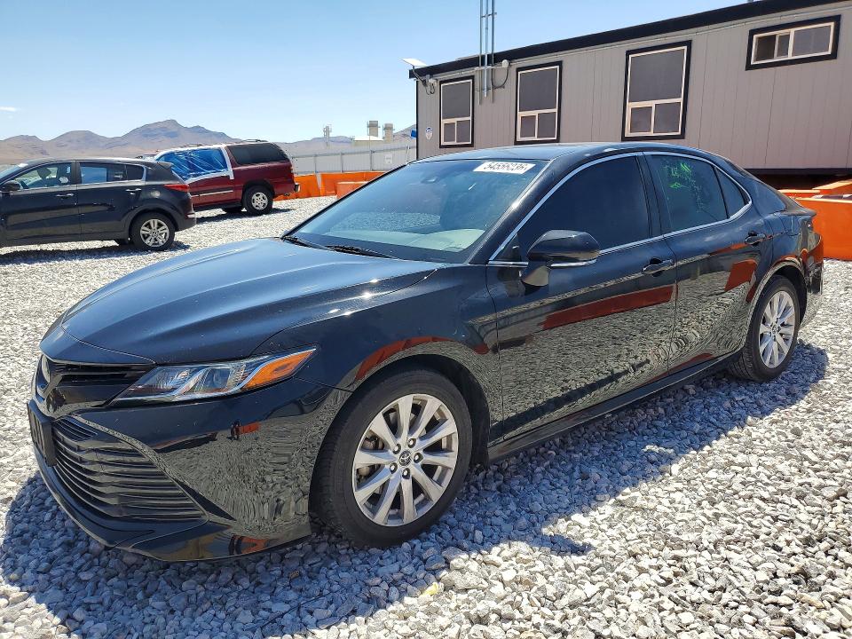 2018 Toyota Camry VIN JTNB11HK9J3000396 COPART salvage auction — REAR END, Nv - Salvage Title, sold $7,700 on 2026-07-06 (photo 1)