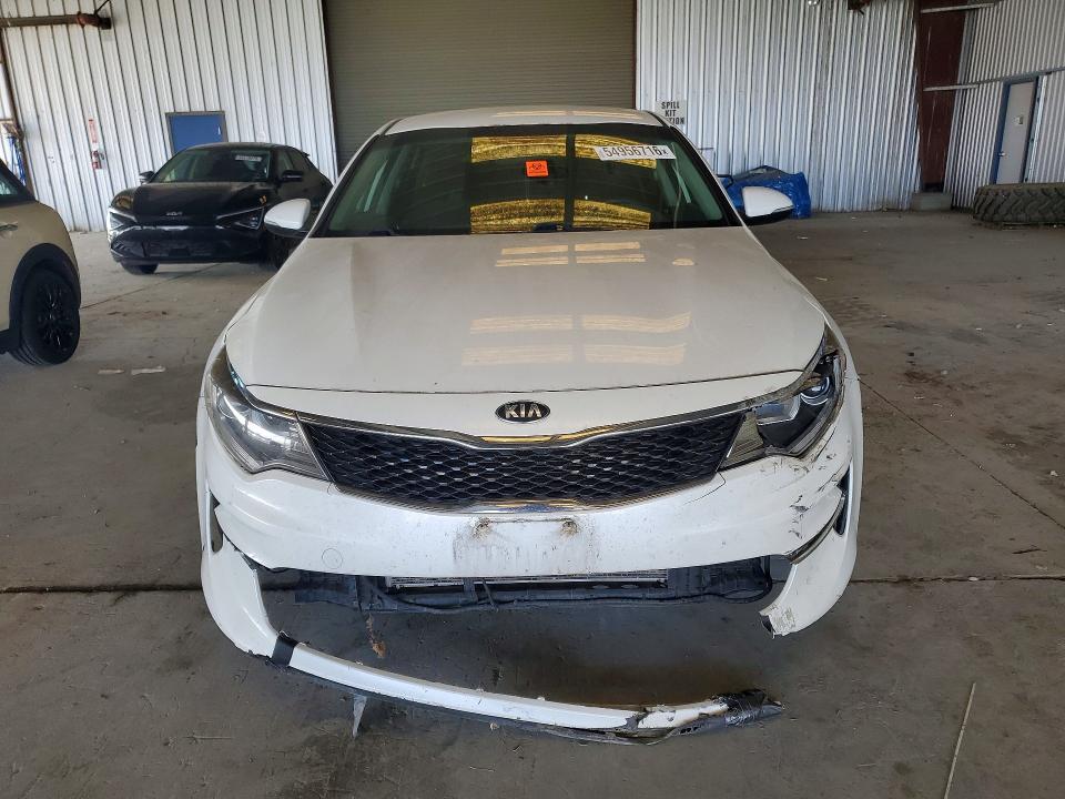 2016 Kia Optima VIN KNAGT4L33G5100977 COPART salvage auction — FRONT END, Ca - Dis/Dlr/Exp Only Clean Title, sold $1,000 on 2026-07-23 (photo 5)