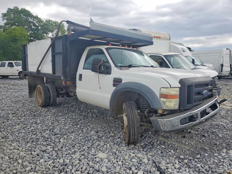 2008 Ford F-550 super duty VIN 1FDAF57R68EA17660 — COPART salvage auction photo