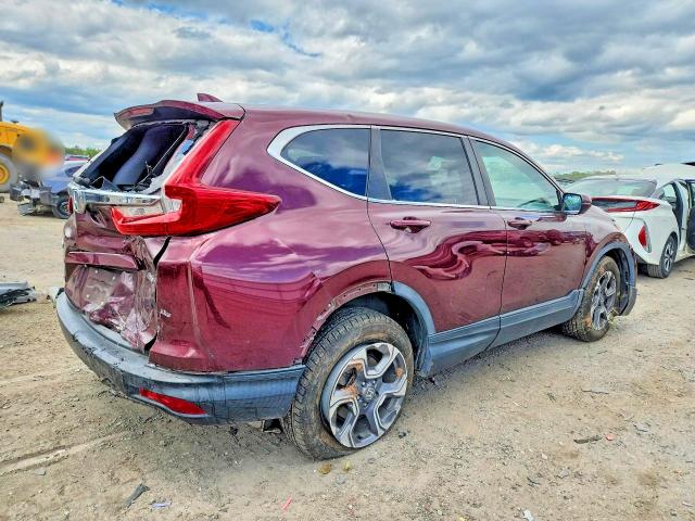 2018 Honda Cr-v VIN 7FARW2H58JE047172 COPART salvage auction — REAR END, Va - Cert Of Title - Salvage, sold $6,200 on 2026-07-08 (photo 3)