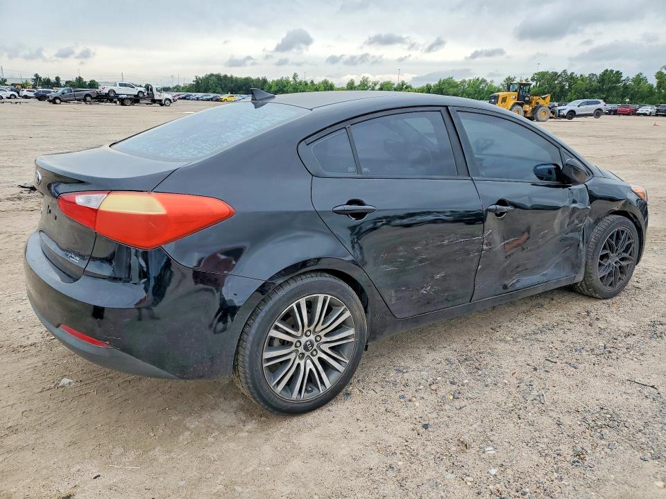 2016 Kia Forte VIN KNAFK4A6XG5577000 COPART salvage auction — SIDE, Tx - Certificate Of Title, sold $875 on 2026-07-02 (photo 3)