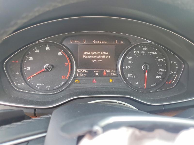 2023 Audi VIN WA1ABAFY6P2044742 COPART salvage auction — FRONT END, Ca - Salvage Certificate, sold $7,700 on 2026-07-02 (photo 9)