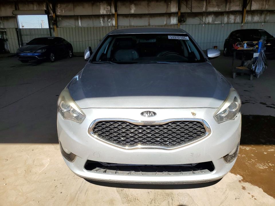 2016 Kia Cadenza VIN KNALN4D70G5216471 COPART salvage auction — FRONT END, Az - Cert Of Title - Salvage, sold $975 on 2026-07-06 (photo 5)