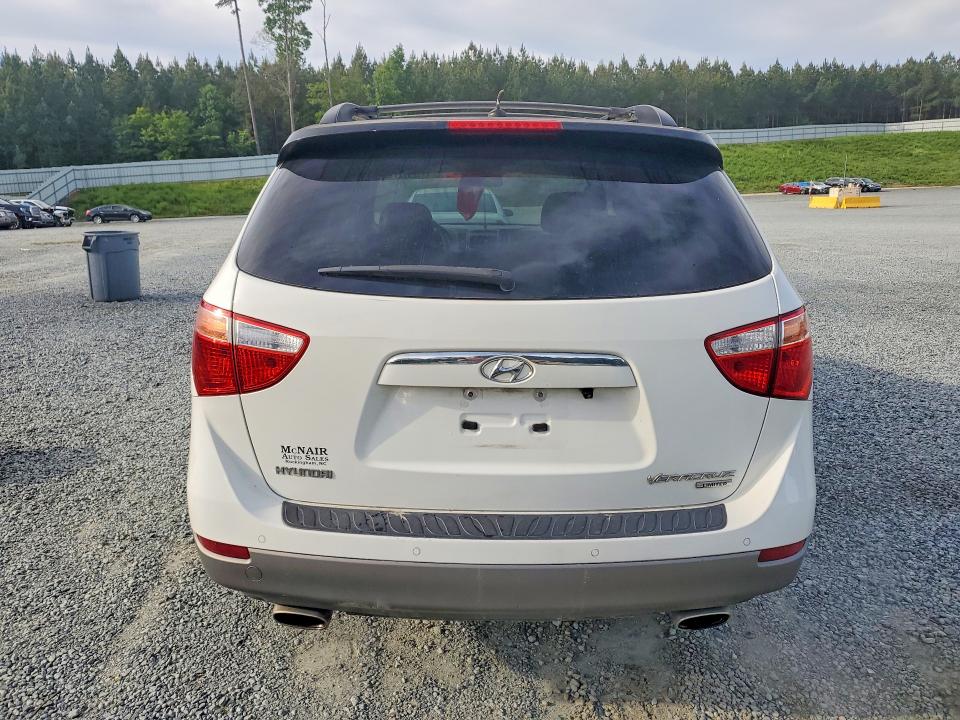 2011 Hyundai Veracruz VIN KM8NU4CC6BU172287 COPART salvage auction — REAR END, Nc - Salvage Certificate Of Title, sold $1,100 on 2026-07-02 (photo 6)