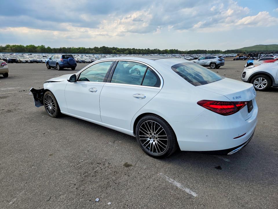 2026 Mercedes-benz C class VIN W1KAF4HB2TR326890 COPART salvage auction — FRONT END, NY - MV-907A SALVAGE CERTIFICATE, sold $23,100 on 2026-07-20 (photo 2)