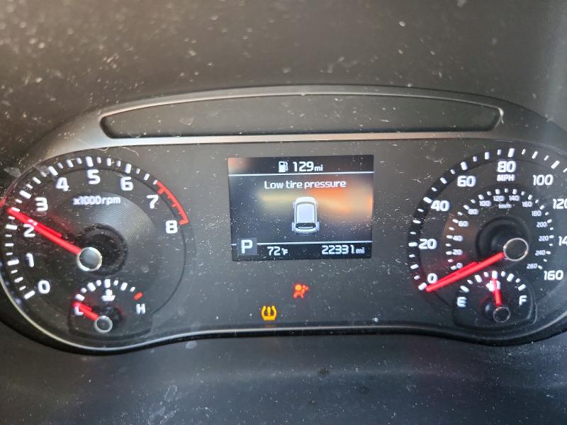 2020 Kia Soul VIN KNDJ23AU0L7075889 COPART salvage auction — FRONT END, Ky - Cert Of Title-Salvage, sold $2,250 on 2026-07-09 (photo 9)