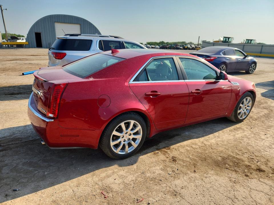 2009 Cadillac Cts VIN 1G6DT57V890125156 COPART salvage auction — FRONT END, Ks - Cert Of Title-Salvage, sold $700 on 2026-07-22 (photo 3)