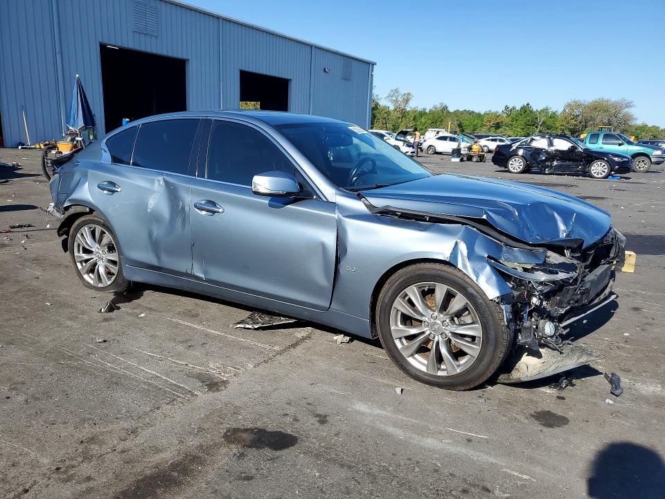 2016 Infiniti Q50 VIN JN1EV7AP2GM303394 COPART salvage auction — ALL OVER, Fl - Cert Of Title Slvg Rebuildable, sold $1,150 on 2026-07-15 (photo 4)