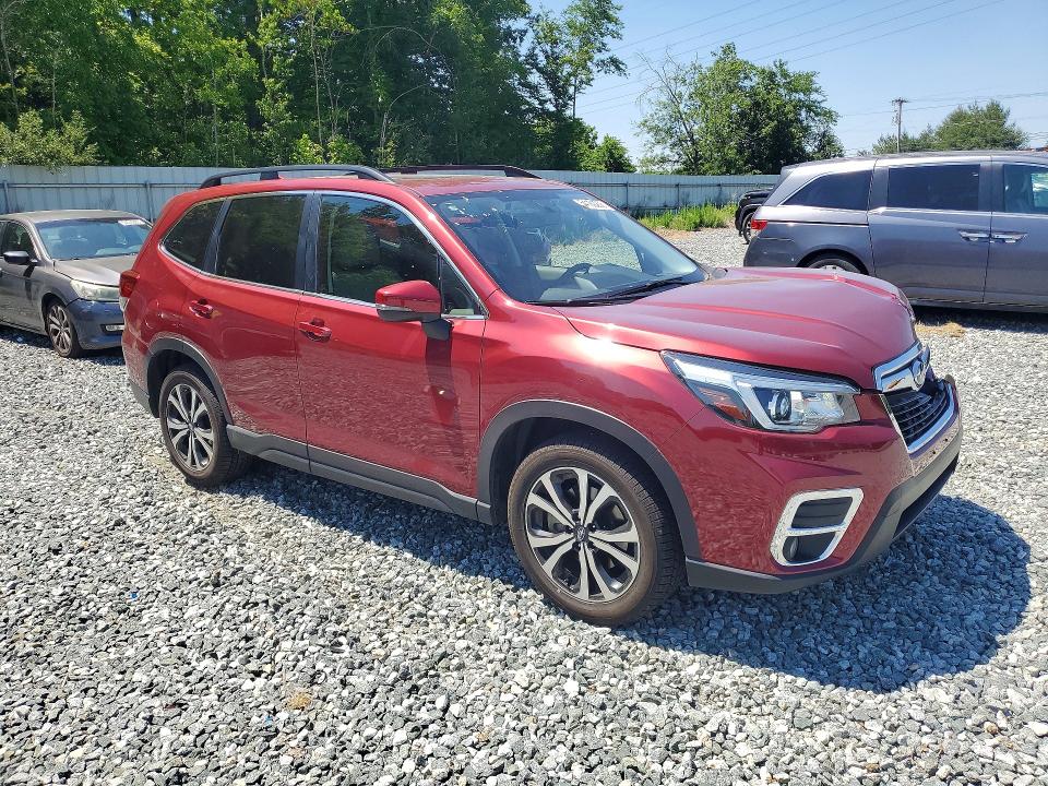 2019 Subaru Forester VIN JF2SKAUC0KH575590 COPART salvage auction — FRONT END, Nc - Salvage Certificate Of Title, sold $6,900 on 2026-07-08 (photo 4)
