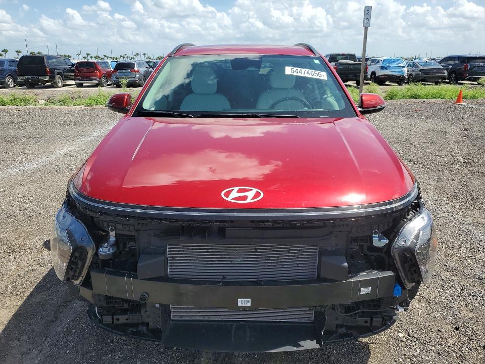 2025 Hyundai Kona VIN KM8HB3AB3SU315767 COPART salvage auction — FRONT END, Fl - Certificate Of Destruction, sold $7,000 on 2026-07-13 (photo 5)