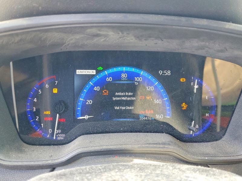 2021 Toyota Corolla VIN JTDEAMDE5MJ016548 COPART salvage auction — FRONT END, CA - SALVAGE CERTIFICATE, sold $4,050 on 2026-07-23 (photo 9)