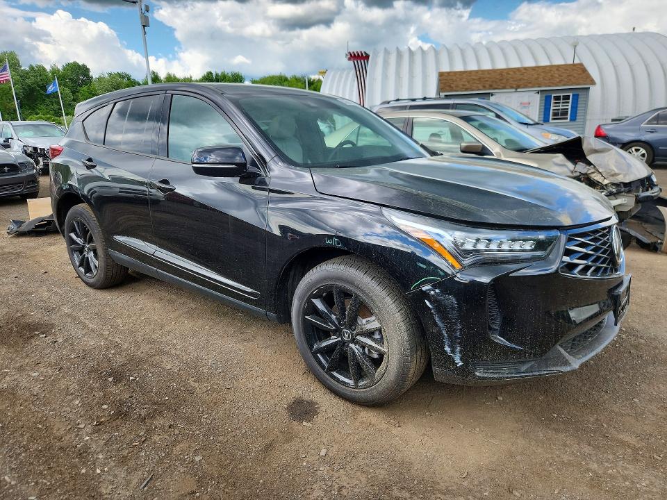 2025 Acura Rdx VIN 5J8TC2H42SL012712 COPART salvage auction — FRONT END, Ct - Cert Of Title-Salvage, sold $12,300 on 2026-08-20 (photo 4)