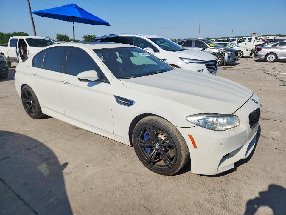 2013 BMW M5 VIN WBSFV9C53DC772996 COPART salvage auction — NORMAL WEAR, Tx - Certificate Of Title (P), sold $8,900 on 2026-07-23 (photo 4)