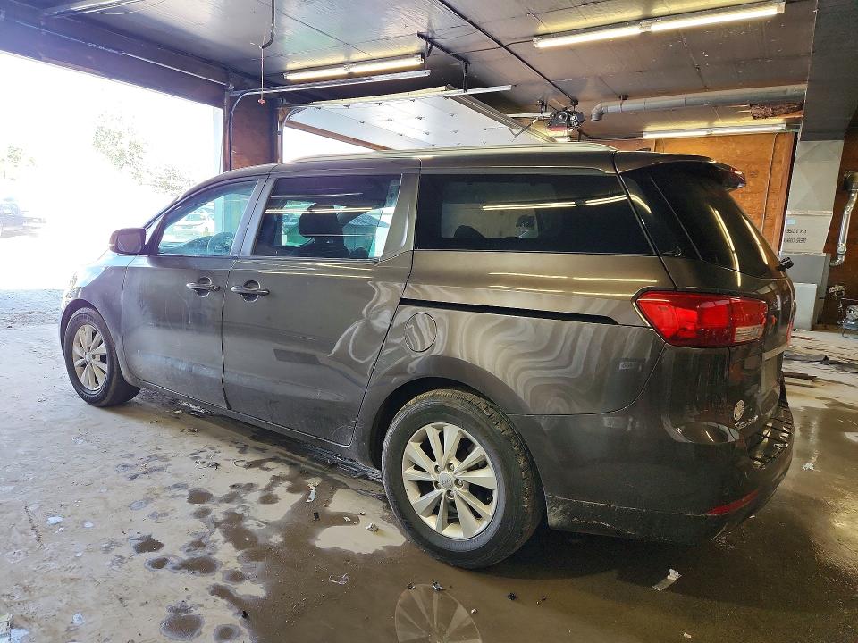 2016 Kia SEDONA VIN KNDMB5C13G6190865 COPART salvage auction — FRONT END, Salvage Title, sold $1,050 on 2026-07-16 (photo 2)