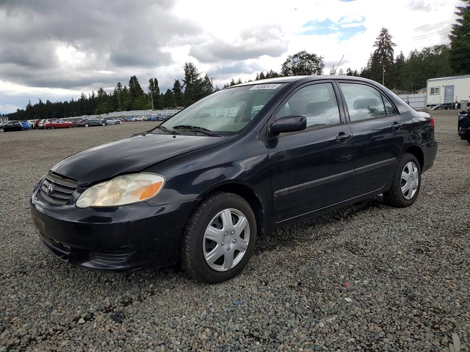 2003 Toyota Corolla VIN 1NXBR32E43Z108378 — COPART salvage auction photo