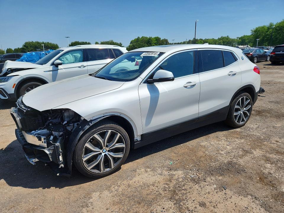 2018 BMW X2 VIN WBXYJ5C30JEF69492 COPART salvage auction — FRONT END, Ma - Cert Of Title-Parts Only Salva, sold $3,650 on 2026-07-23 (photo 1)