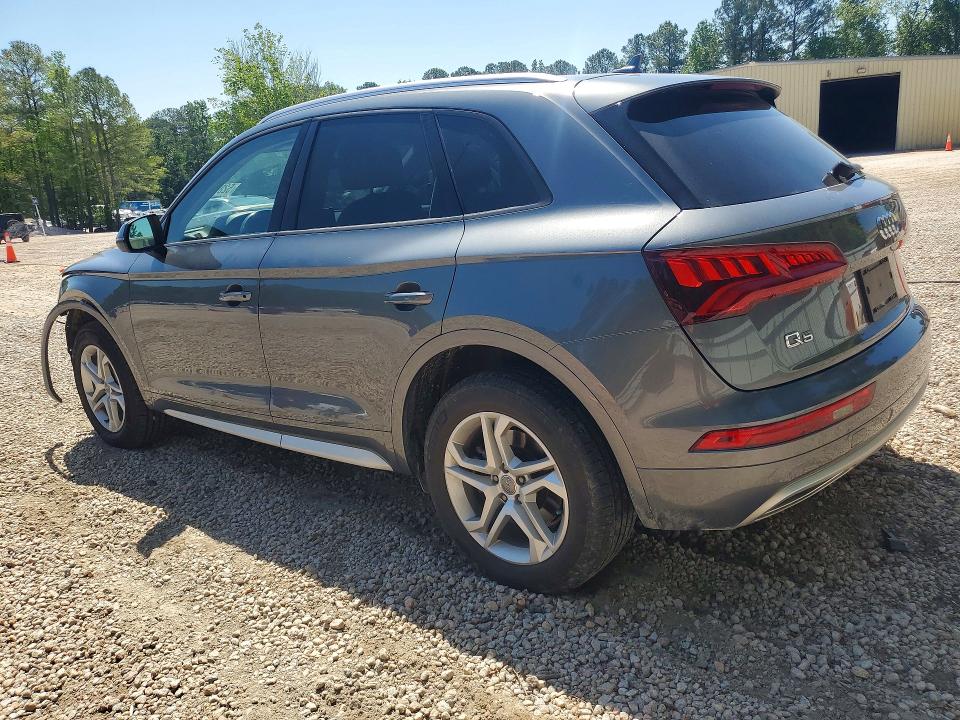 2018 Audi Q5 VIN WA1ANAFY9J2222075 COPART salvage auction — FRONT END, Nc - Salvage Certificate Of Title, sold $6,200 on 2026-07-06 (photo 2)