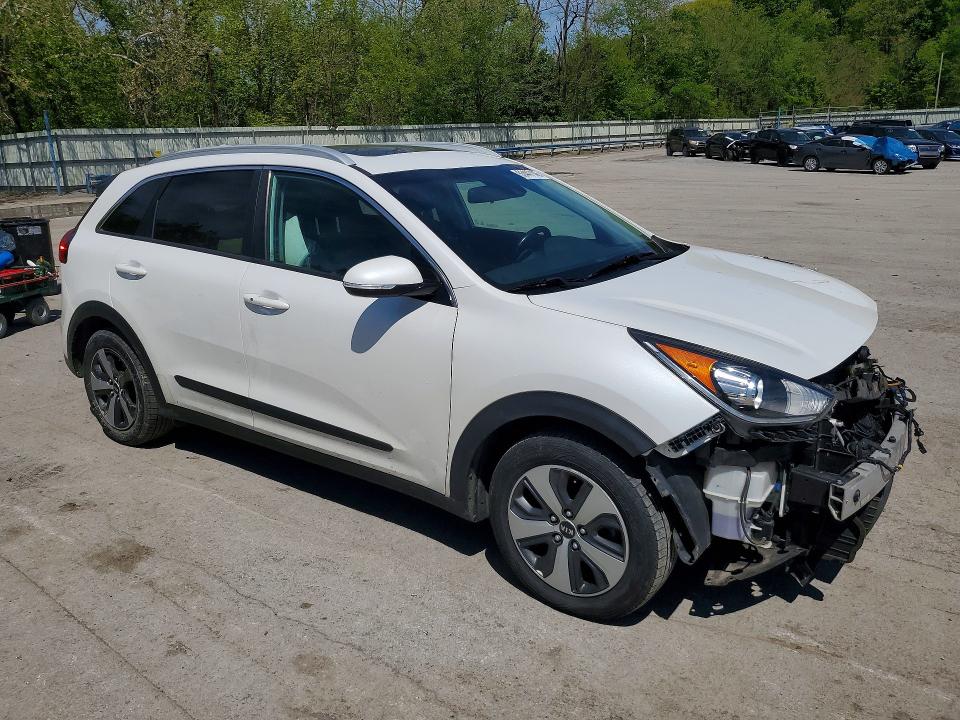 2017 Kia Niro VIN KNDCC3LC7H5051294 COPART salvage auction — FRONT END, Pa - Certificate Of Salvage, sold $225 on 2026-07-23 (photo 4)