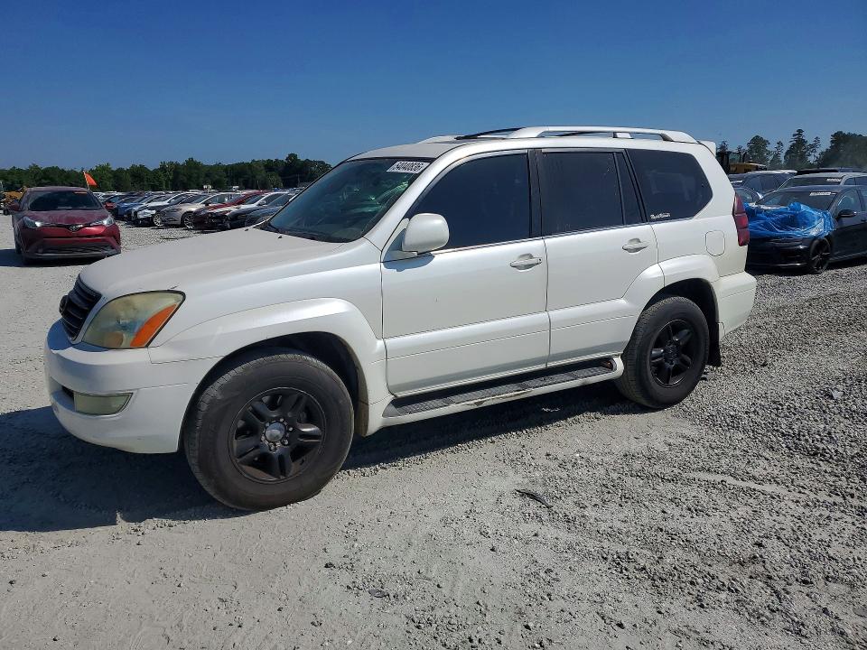 2005 Lexus Gx 470 VIN JTJBT20XX50078685 COPART salvage auction — FRONT END, SC - CERT OF TITLE-SALVAGE, sold $2,850 on 2026-07-15 (photo 1)