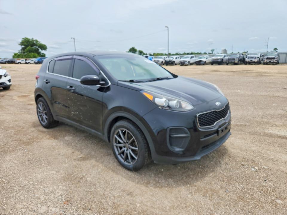 2017 Kia VIN KNDPM3AC8H7105207 COPART salvage auction — SIDE, TX - SALVAGE VEHICLE TITLE (P), sold $2,750 on 2026-07-15 (photo 4)