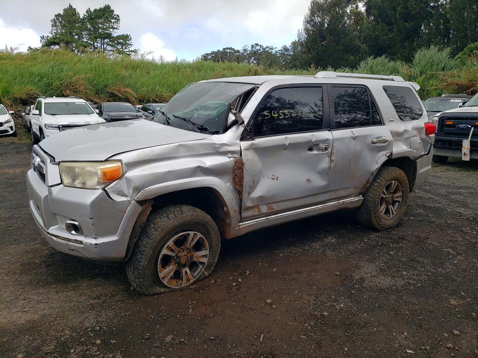 2011 Toyota 4runner VIN JTEZU5JRXB5019968 COPART salvage auction — ROLLOVER, Hi - Certificate Of Salvage, sold $250 on 2026-07-13 (photo 1)