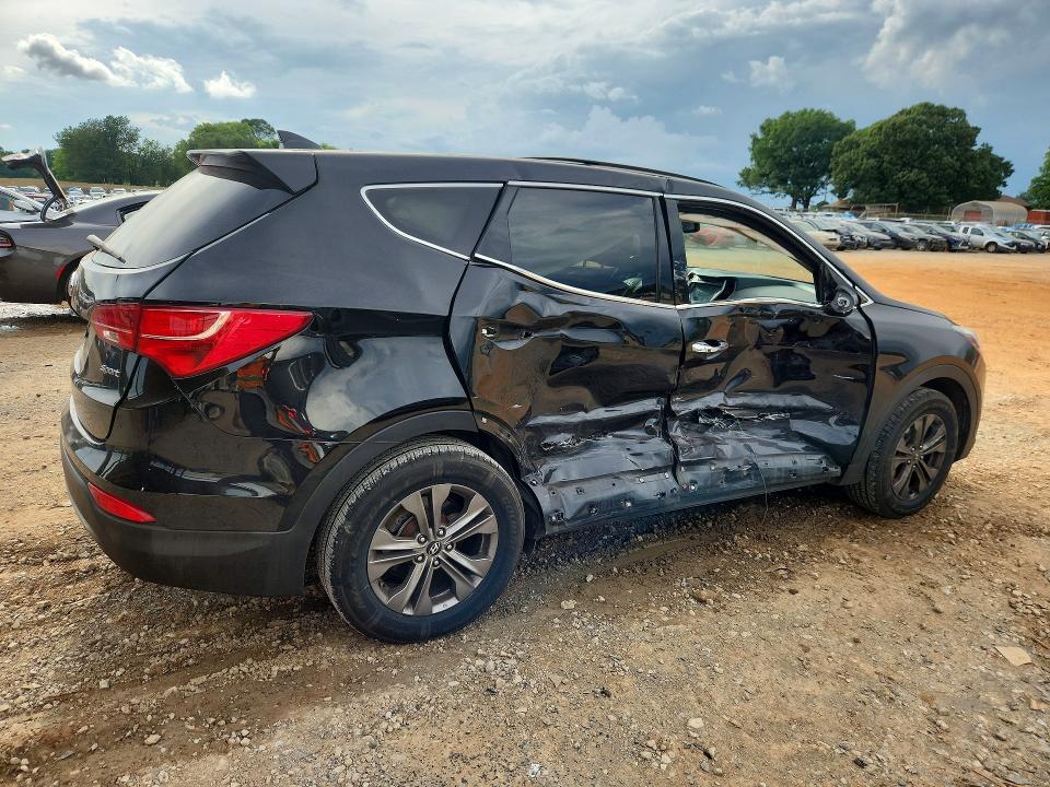 2013 Hyundai Santa fe VIN 5XYZU3LB1DG092553 COPART salvage auction — SIDE, Al - Cert Of Title-Salvage Title, sold $1,500 on 2026-07-08 (photo 3)