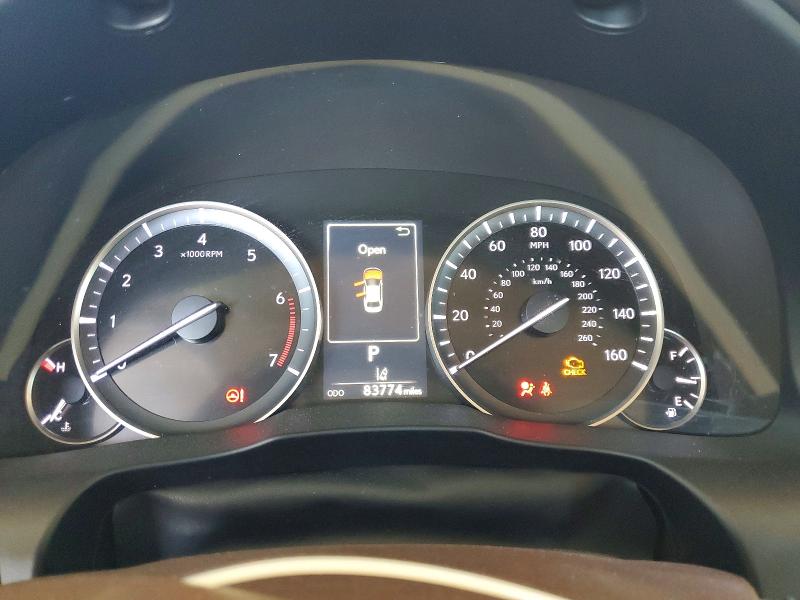 2018 Lexus ES VIN 58ABK1GG4JU109801 COPART salvage auction — REAR END, Ca - Salvage Certificate, sold $11,700 on 2026-07-02 (photo 9)