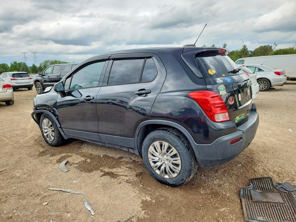 2016 Chevrolet Trax VIN KL7CJKSB3GB635035 COPART salvage auction — FRONT END, Il - Salvage Certificate, sold $675 on 2026-07-30 (photo 2)