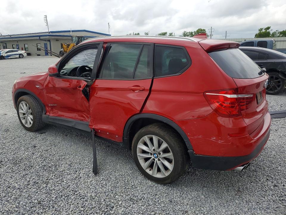 2017 BMW X3 VIN 5UXWZ7C30H0V93822 COPART salvage auction — SIDE, La - Cert Of Title-Salvage, sold $1,100 on 2026-07-13 (photo 2)