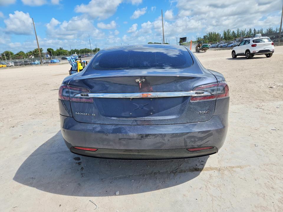 2019 Tesla Model s VIN 5YJSA1E28KF305109 COPART salvage auction — FRONT END, Fl - Cert Of Title Slvg Rebuildable, sold $7,200 on 2026-07-16 (photo 6)